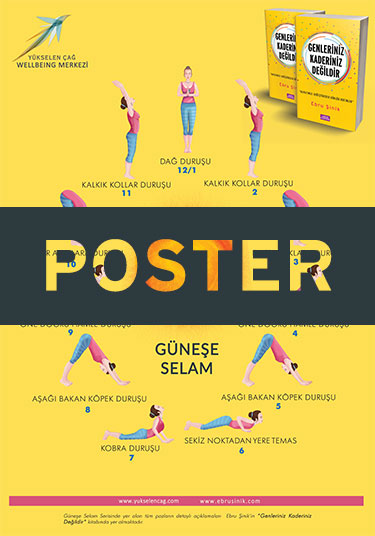 Wellbeing Ajandası Güneşe Selam Yoga Poster Pdf